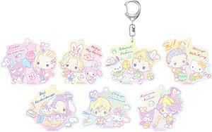 Tokyo Revengers & Sanrio Characters Acrylic Key Ring Easter Ver. (Set of 7) (Anime Toy)