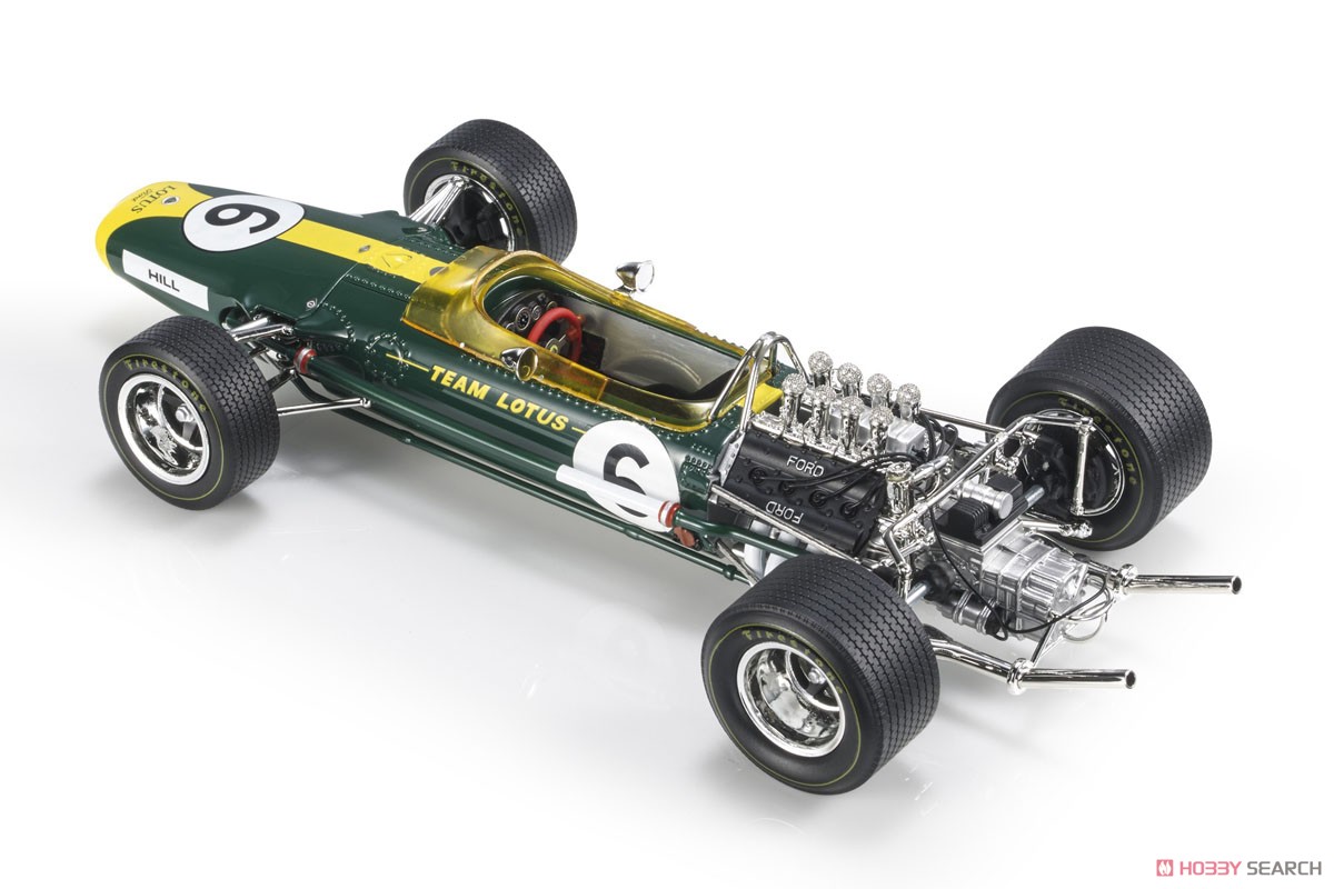 ロータス 49 F1 1967 アメリカGP 2nd No,6 G.ヒル (ミニカー) 商品画像2