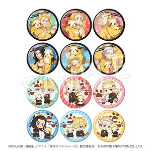 Tokyo Revengers Rascal Trading Can Badge (Set of 12) (Anime Toy)