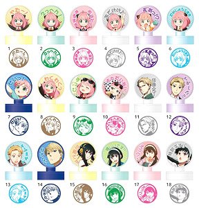 Spy x Family Stamp Collection (Set of 18) (Anime Toy)