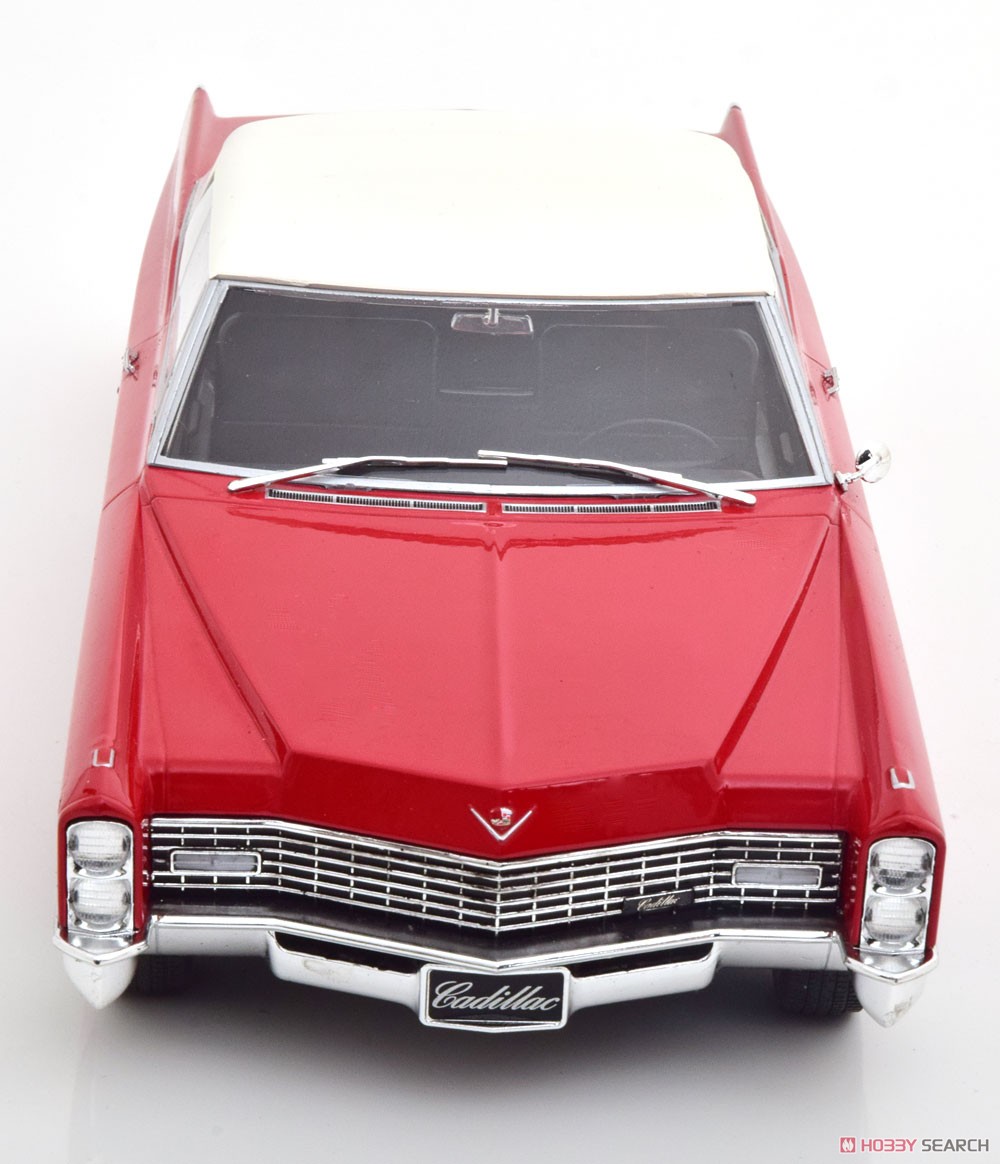 Cadillac Deville Softtop 1967 red/white (ミニカー) 商品画像4