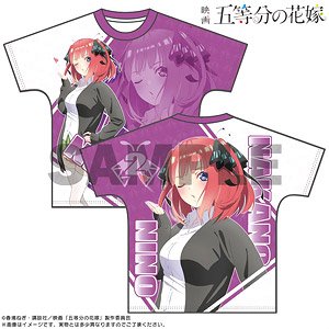 [The Quintessential Quintuplets] Full Graphic T-Shirt Summer School Uniform Ver. Nino Nakano L (Anime Toy)