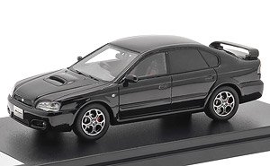 SUBARU LEGACY B4 Blitzen 2003 model (2003) ブラックトパーズ・マイカ (ミニカー)