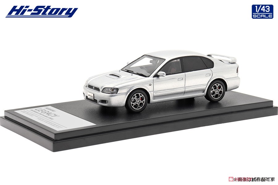 SUBARU LEGACY B4 Blitzen 2003 model (2003) プレミアムシルバー・メタリック (ミニカー) 商品画像1