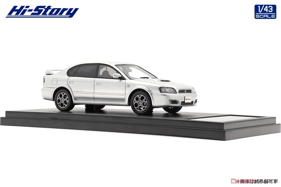 SUBARU LEGACY B4 Blitzen 2003 model (2003) プレミアムシルバー・メタリック (ミニカー) 商品画像3