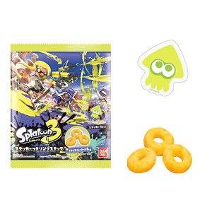 Splatoon 3 Ring Snack with Sticker (Set of 20) (Shokugan)