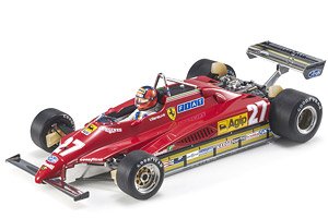 126 C2 1982 ベルギーGP No,27 G.ビルヌーブ ドライバーフィギア付 (ミニカー)