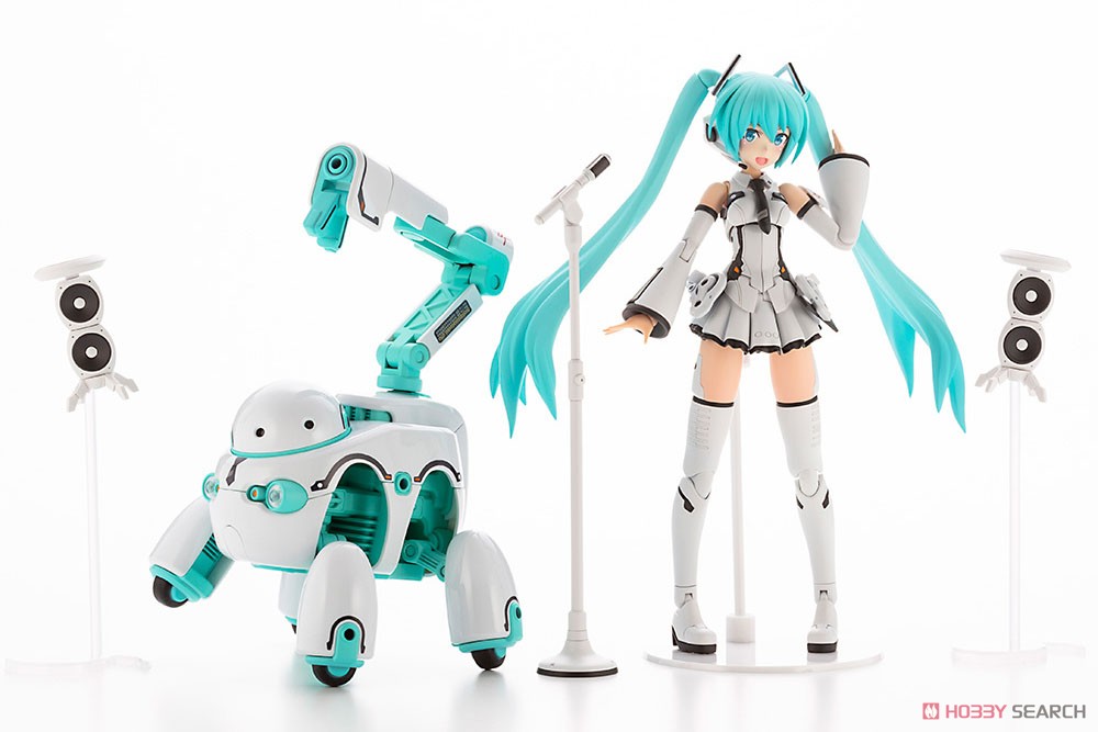 Frame Music Girl Hatsune Miku [Maruttoys Ver.] & Tamotu [Miku Ver.] (Plastic model) Item picture10