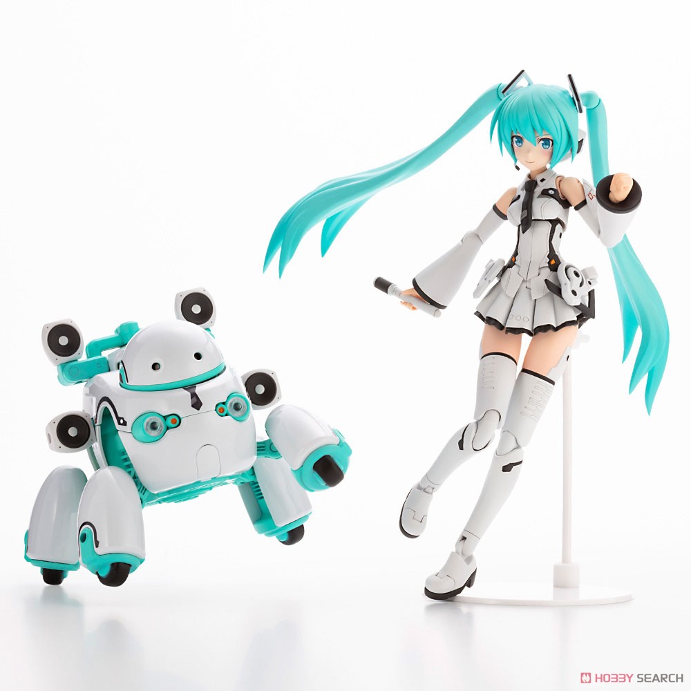 Frame Music Girl Hatsune Miku [Maruttoys Ver.] & Tamotu [Miku Ver.] (Plastic model) Item picture11