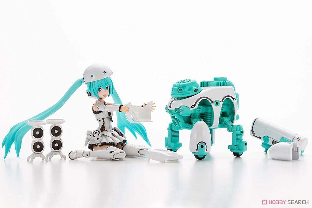 Frame Music Girl Hatsune Miku [Maruttoys Ver.] & Tamotu [Miku Ver.] (Plastic model) Item picture17