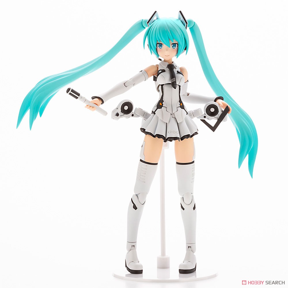 Frame Music Girl Hatsune Miku [Maruttoys Ver.] & Tamotu [Miku Ver.] (Plastic model) Item picture3