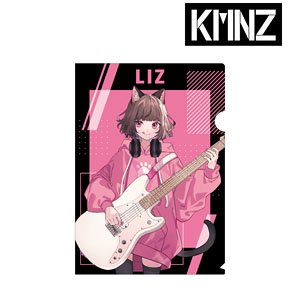 KMNZ 描き下ろしイラスト LIZ ギター演奏ver. クリアファイル (キャラクターグッズ)