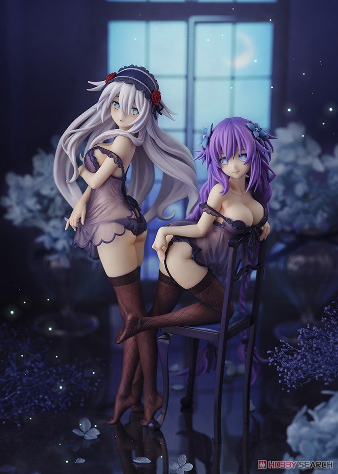 Purple Heart & Black Heart Babydoll Ver. (PVC Figure) Other picture2