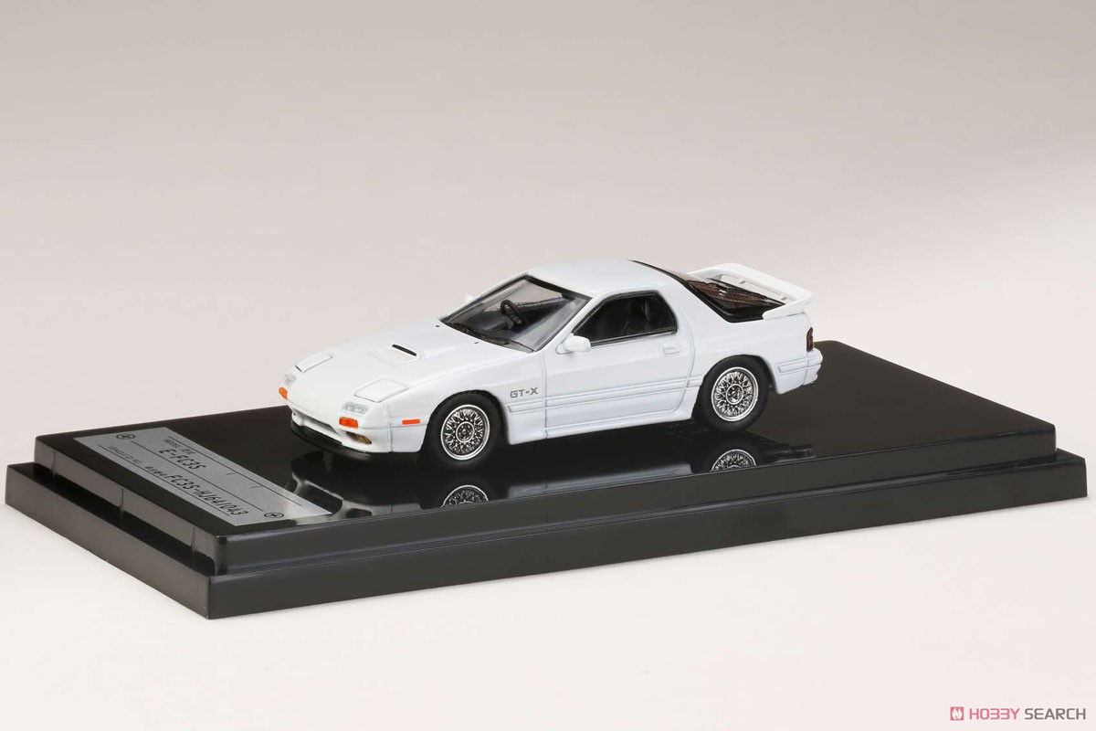 マツダ RX-7 (FC3S) GT-X クリスタルホワイト (ミニカー) 商品画像1