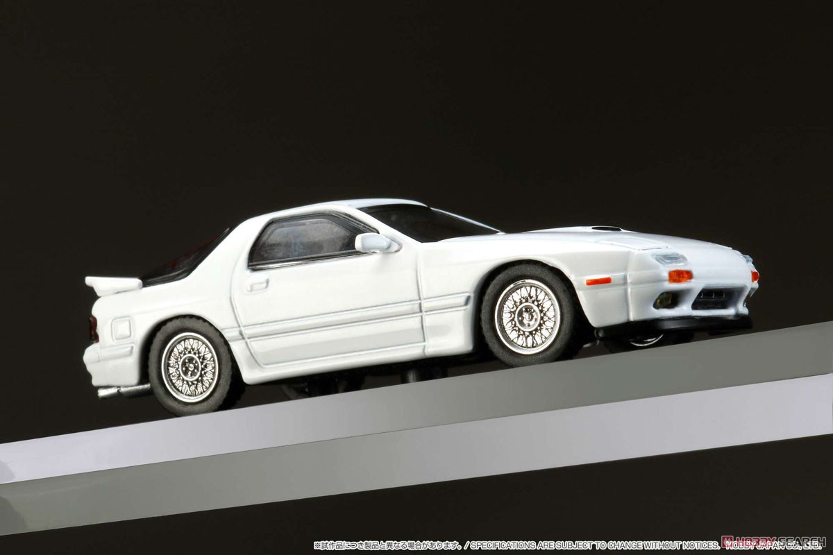 マツダ RX-7 (FC3S) GT-X クリスタルホワイト (ミニカー) 商品画像3