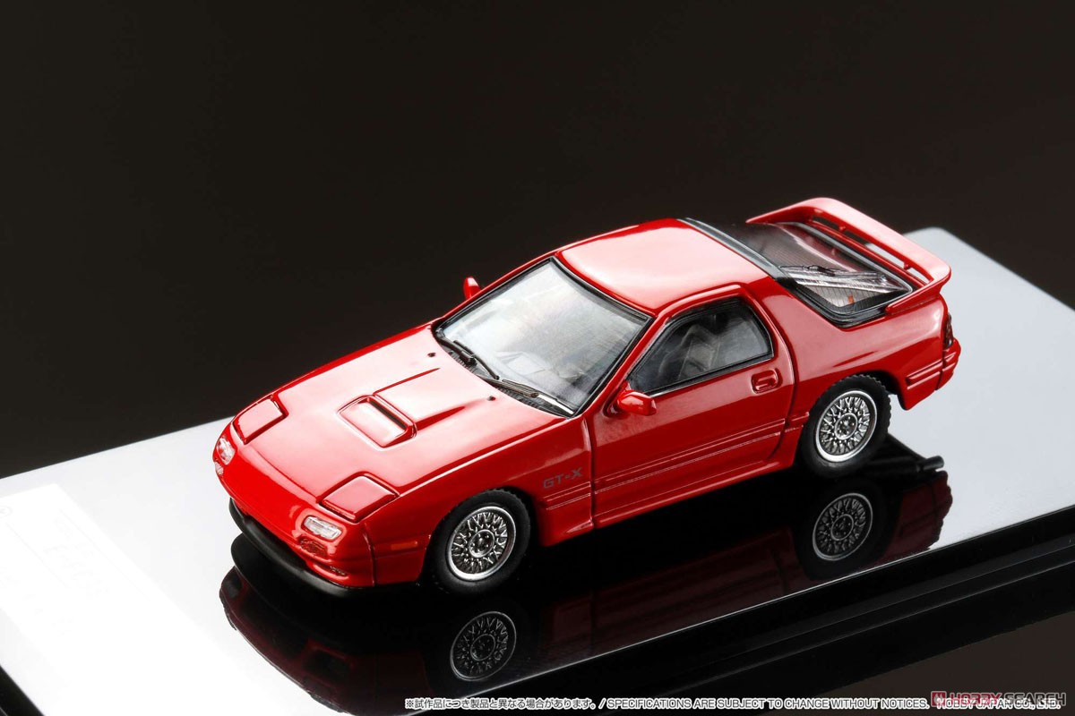 マツダ RX-7 (FC3S) GT-X ブレイズレッド (ミニカー) 商品画像3