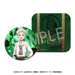 The Promised Neverland Tin Can w/Can Badge Marine Ver. Norman (Anime Toy)