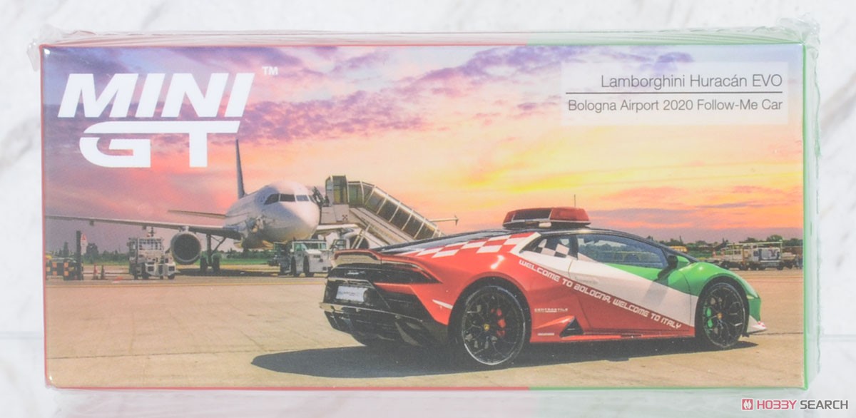 Lamborghini Huracan EVO Bologna Airport 2020 Follow-Me Car (LHD) (Diecast Car) Package1