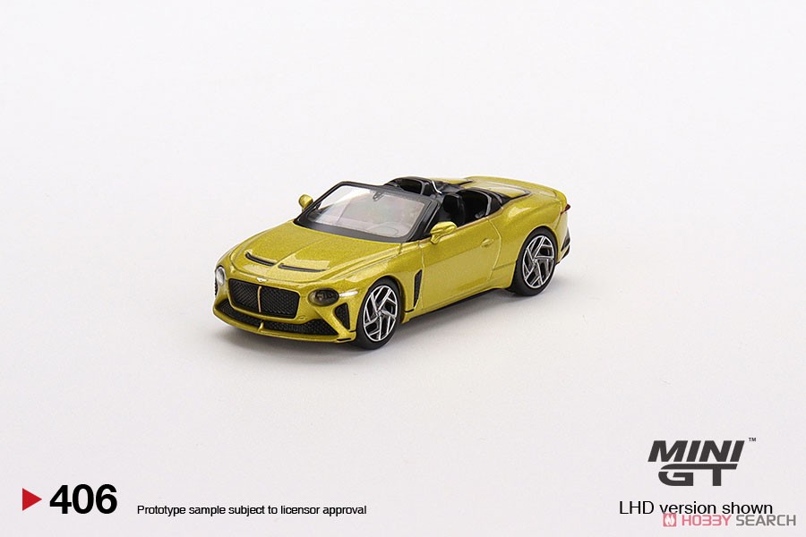 Bentley Mulliner Bacalar Yellow Flame (LHD) (Diecast Car) Item picture1