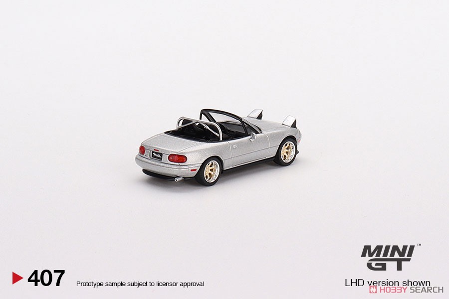 マツダ ミアータ MX-5 (NA) チューニングバージョン シルバーストーンメタリック (右ハンドル) (ミニカー) その他の画像2