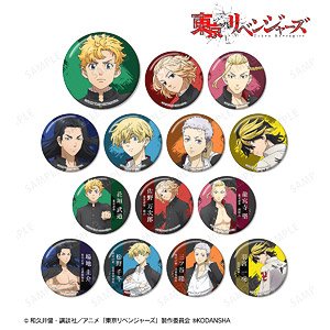 TV Animation [Tokyo Revengers] [Especially Illustrated] Support Team Clothes Ver. Trading Can Badge (Set of 14) (Anime Toy)