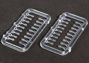 1/80(HO) General Purpose Transparent Lens C (1.25mm) (36 Pieces) (Model Train)