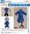 Nendoroid Doll Outfit Set: Long Length Chinese Outfit (Blue) (PVC Figure) Item picture2
