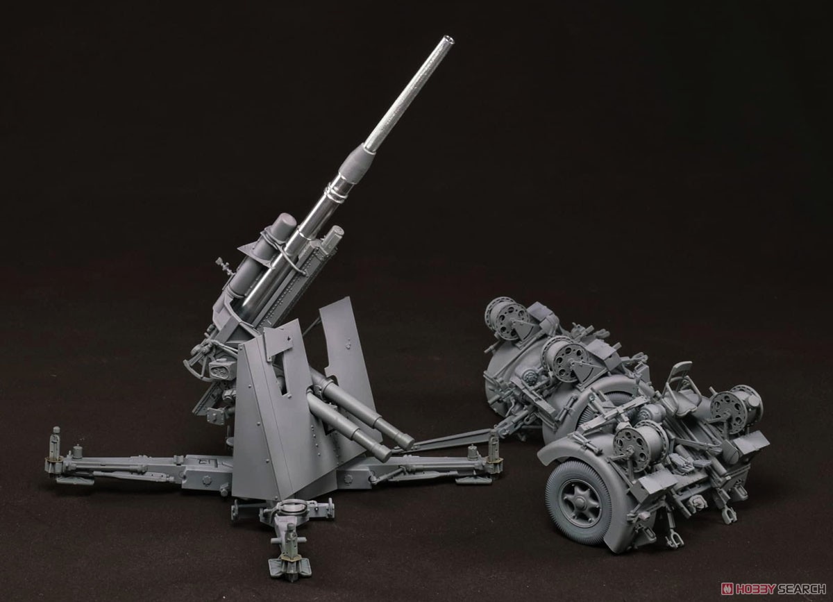 ドイツ 88mm砲 Flak36 w/砲兵フィギュア (プラモデル) 商品画像3