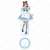 [The Quintessential Quintuplets] Big Acrylic Stand Miku Alice Ver. (Anime Toy) Item picture1