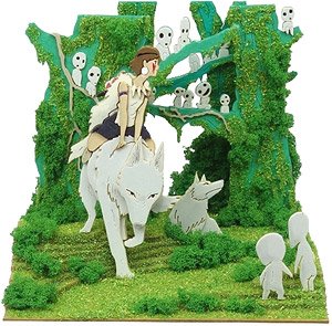 Princess Mononoke Tree Spirits Figure - Ghibli Store