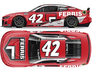 Ty Dillon #42 FERRIS Chevrolet Camaro NASCAR 2022 Next Generation (Diecast Car)