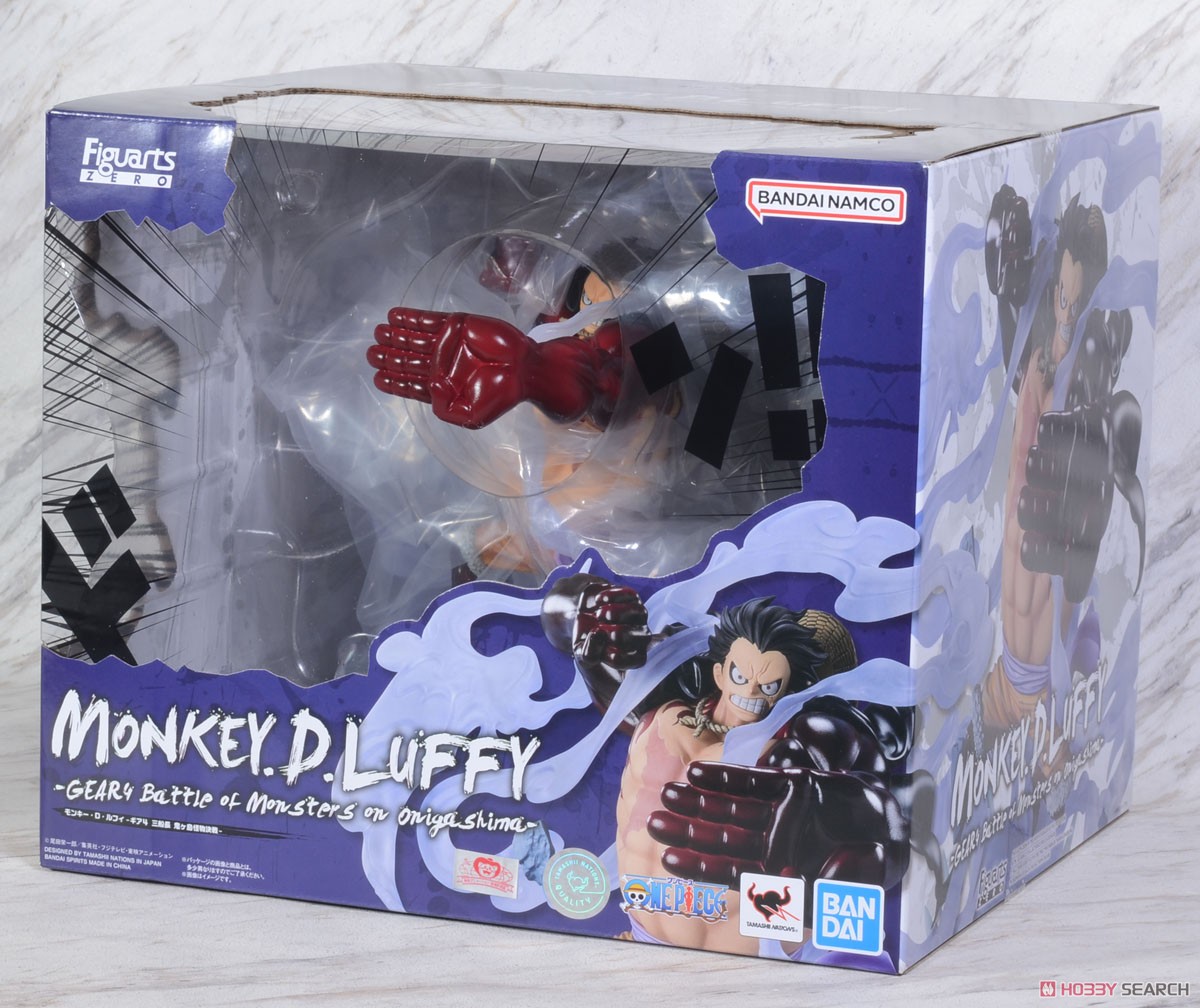 Figuarts Zero [Extra Battle] Monkey D. Luffy -Fourth Gear Three Captains Onigashima Monster Battle- (Completed) Package1