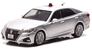トヨタ クラウン アスリート (GRS214) 2019 神奈川県警察高速道路交通警察隊車両 (覆面 銀) (ミニカー)