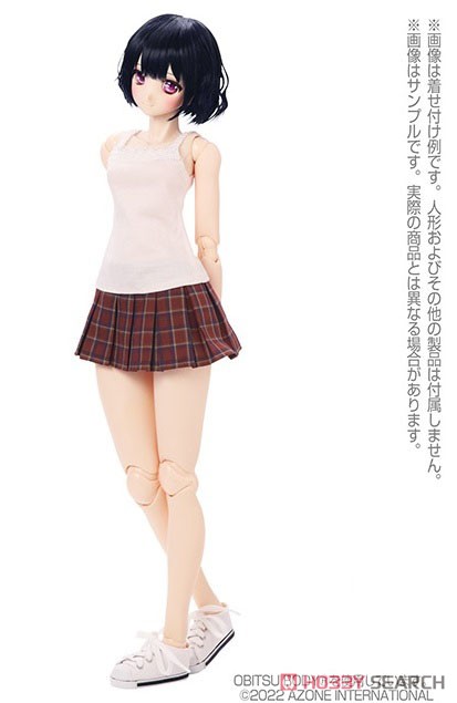AZO2 Natural Camisole (Shell Pink) (Fashion Doll) その他の画像1