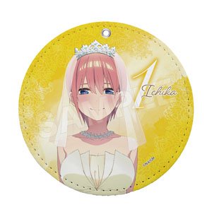 [The Quintessential Quintuplets] Leather Coaster Key Ring 01 Ichika (Anime Toy)