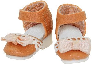 Picco P Ankle Strap Shoes (Beige) (Fashion Doll)