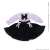 Picco P Heart Ribbon Docking Dress (Purple Gingham x Black) (Fashion Doll) Item picture1