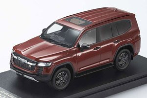 Toyota Land Cruiser (JA300W) GR Sport Dark Red Mica Metallic (Diecast Car)