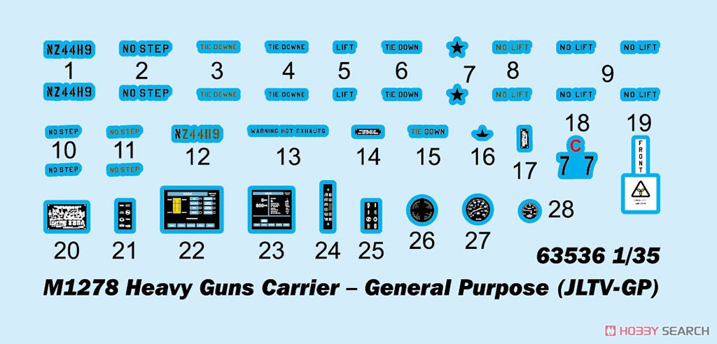 M1278 Heavy Guns Carrier - General Purpose (JLTV-GP) (Plastic model) Other picture2