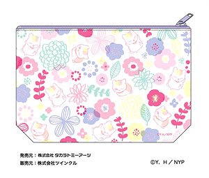 Natsume`s Book of Friends Pouch Botanical Flower Pink (Anime Toy)