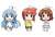 Squid Girl Puni Colle! Key Ring (w/Stand) Eiko Aizawa (Anime Toy) Other picture1