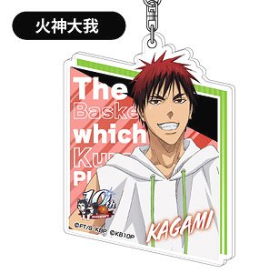 Acrylic Key Ring Kuroko`s Basketball 02 Taiga Kagami AK (Anime Toy)