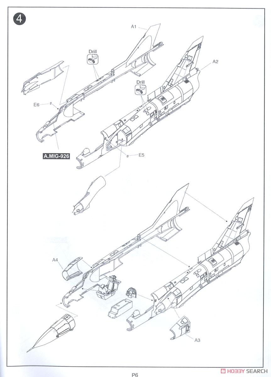 Latin American Kfir C1 (Plastic model) Assembly guide4