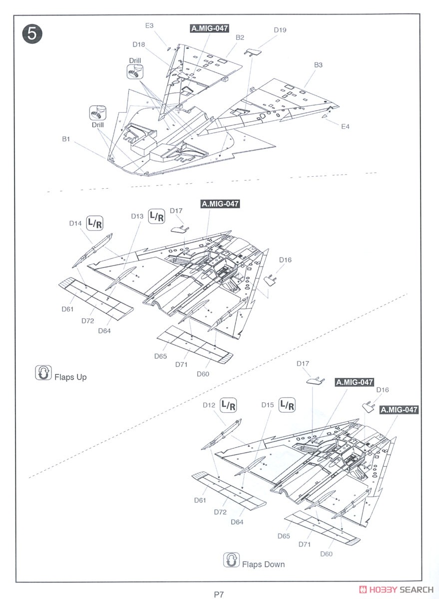 Latin American Kfir C1 (Plastic model) Assembly guide5