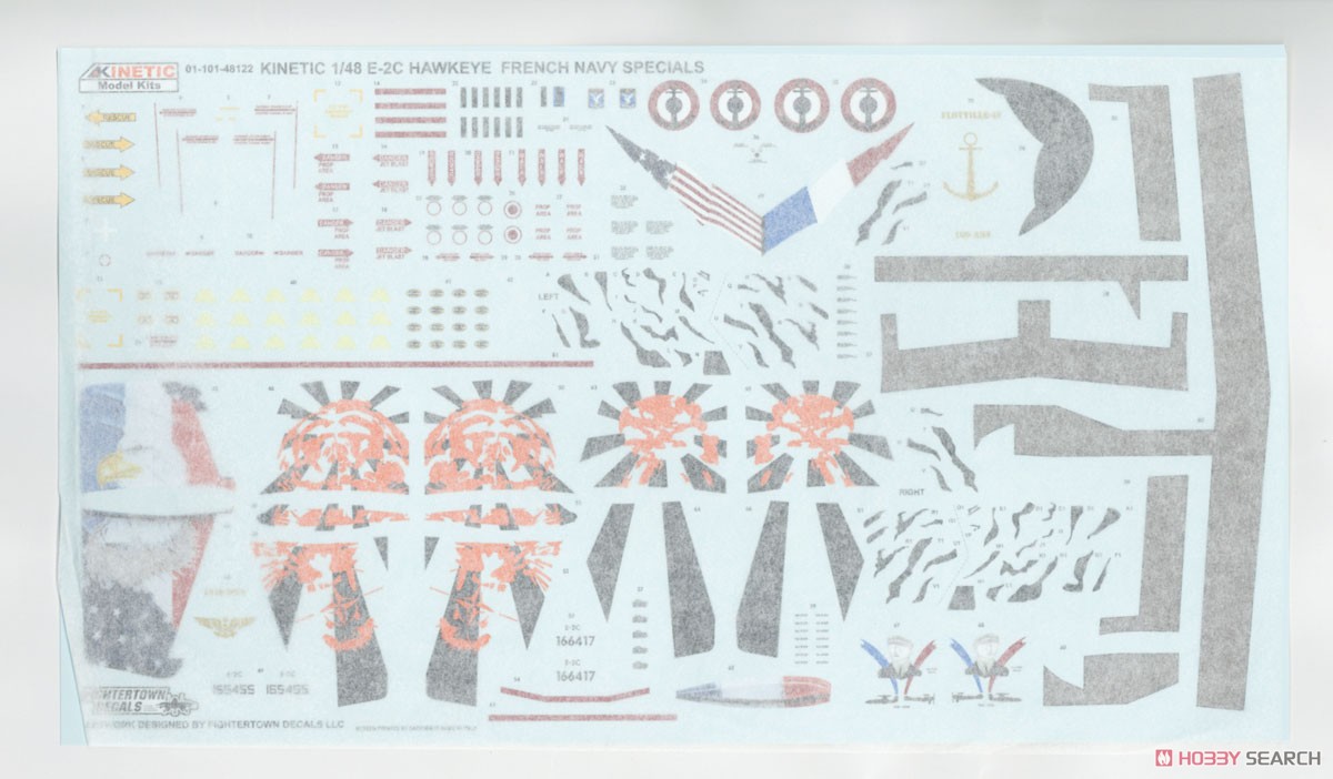 E-2C Hawkeye French Navy Specials (Plastic model) Contents8