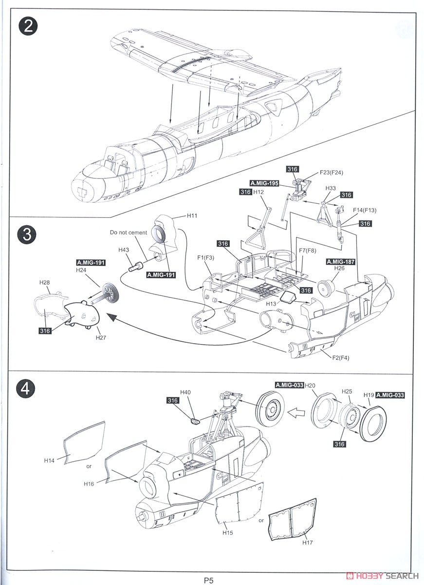 E-2C Hawkeye French Navy Specials (Plastic model) Assembly guide2