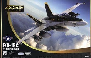 F/A-18C 米海兵隊 VFA-27 ロイヤルメイセス (プラモデル)