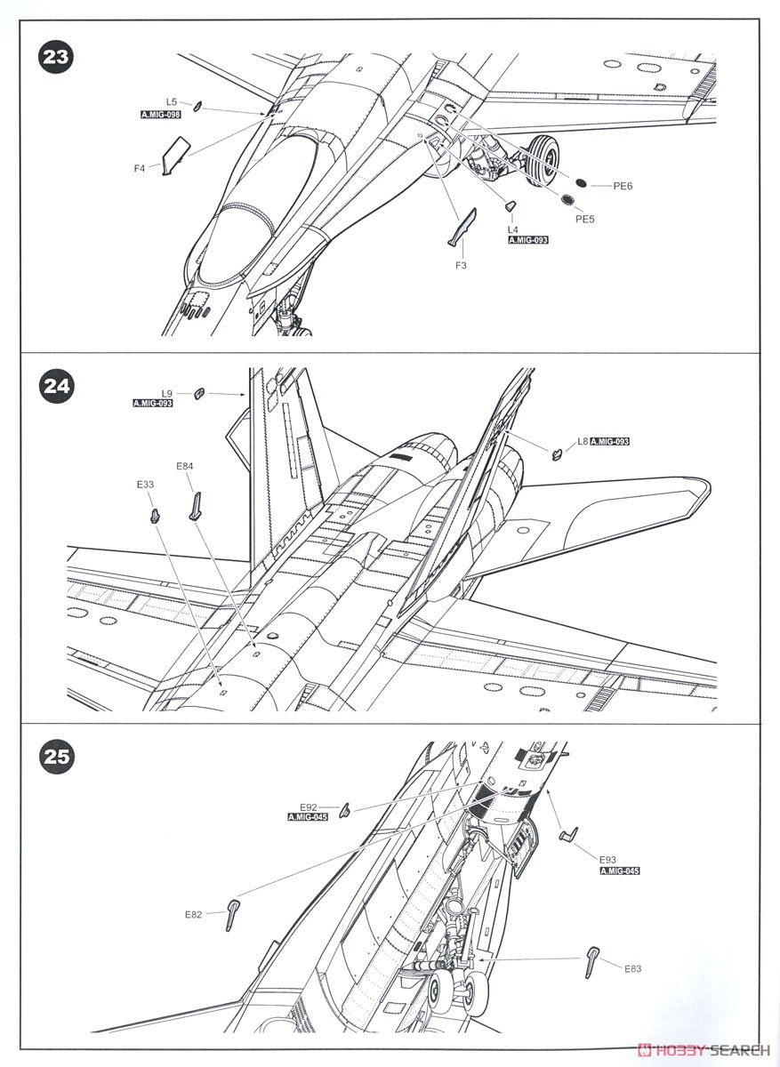 F/A-18C VFA-27 Royal Maces (Plastic model) Assembly guide11