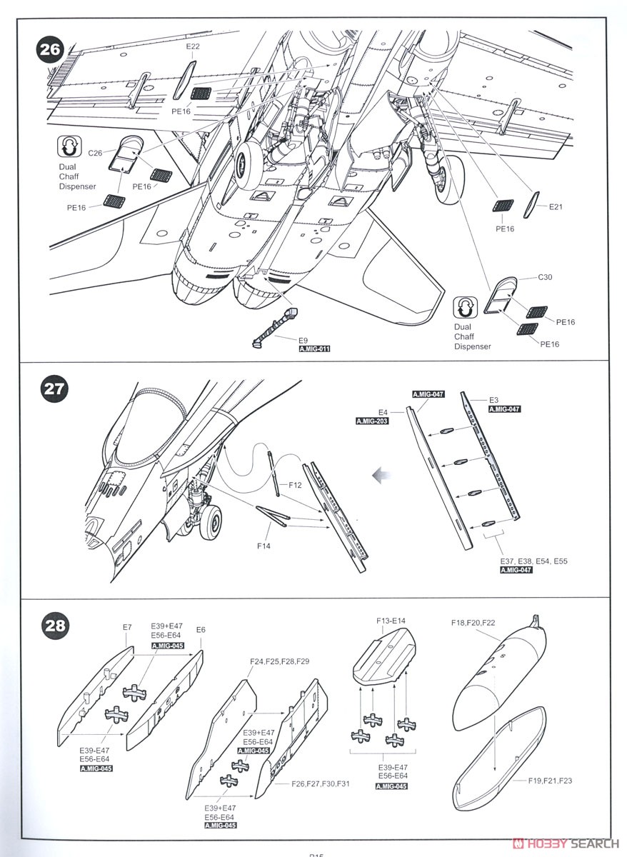 F/A-18C VFA-27 Royal Maces (Plastic model) Assembly guide12