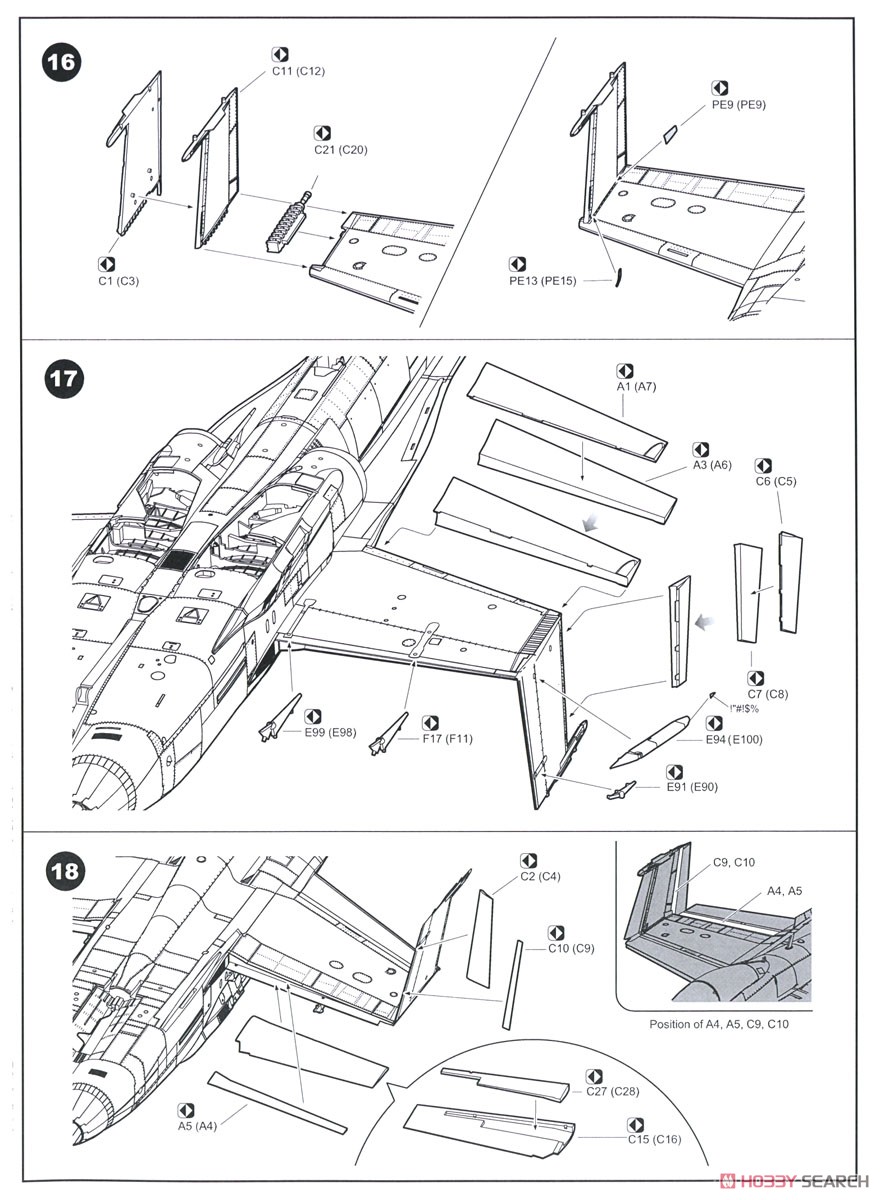 F/A-18C VFA-27 Royal Maces (Plastic model) Assembly guide8